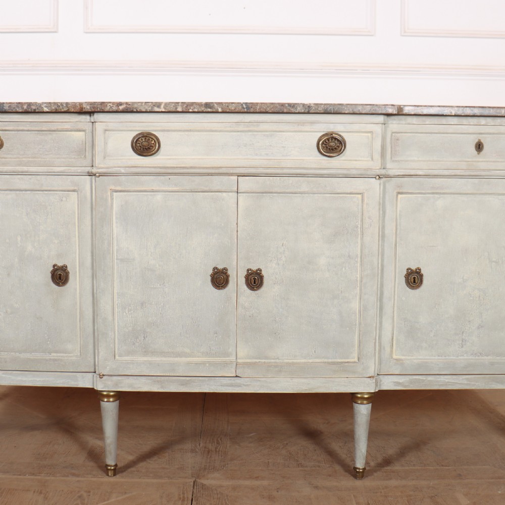 French Marble Top Sideboard View IV