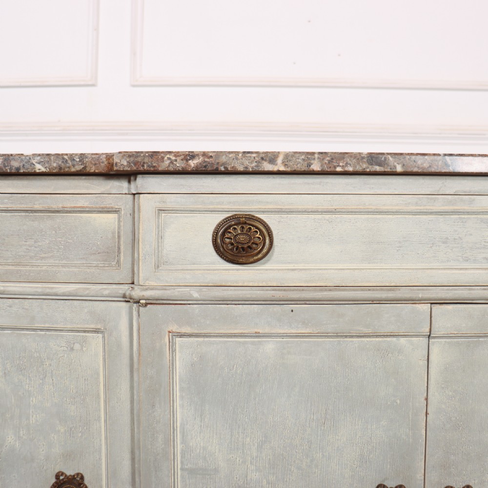 French Marble Top Sideboard View VIII