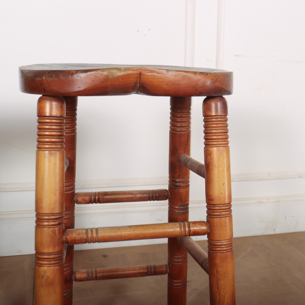 Matched Set of English Bar Stools View X