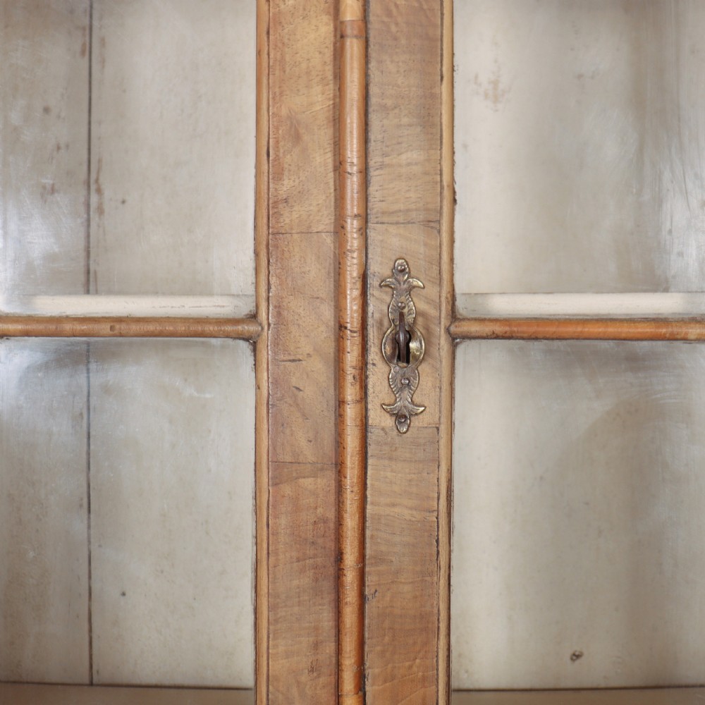 English Bleached Walnut Bookcase View VII