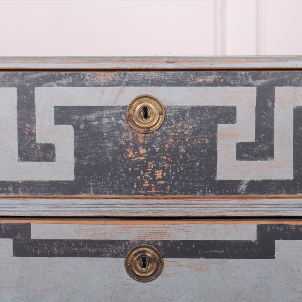 Pair of Swedish Painted Commodes View V