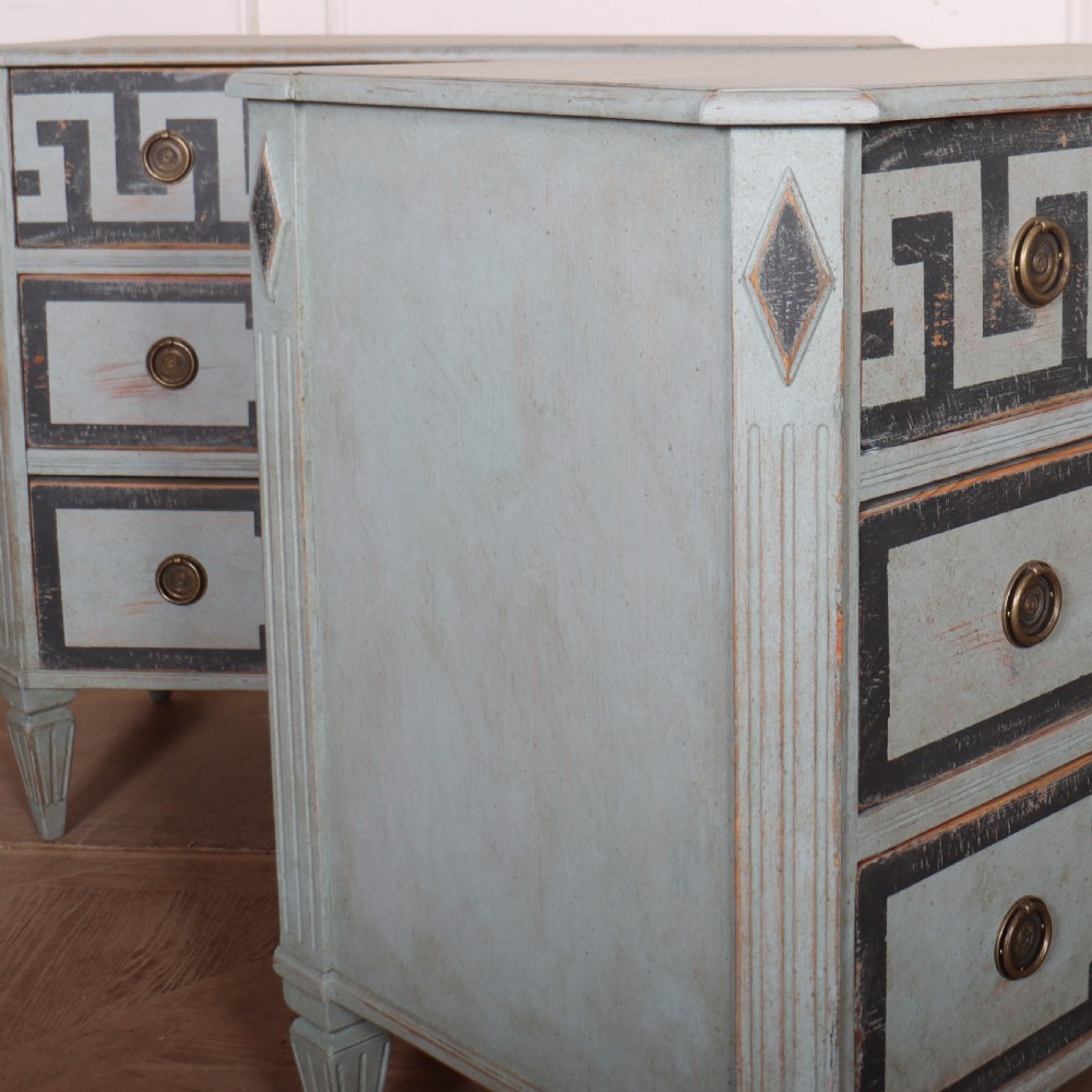 Pair of Swedish Painted Commodes View VIII