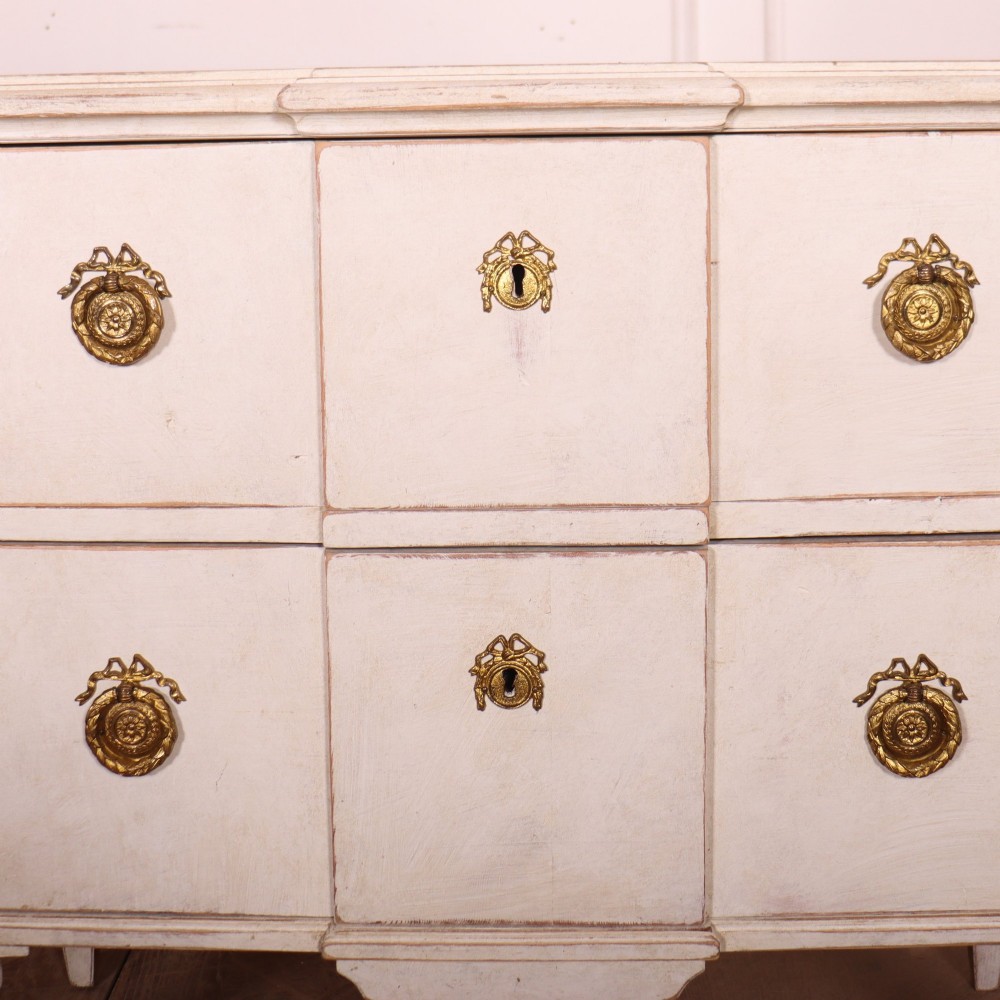 Pair of Swedish Painted Commodes View VI