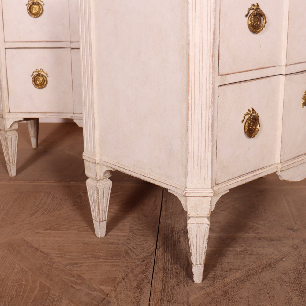Pair of Swedish Painted Commodes View IX
