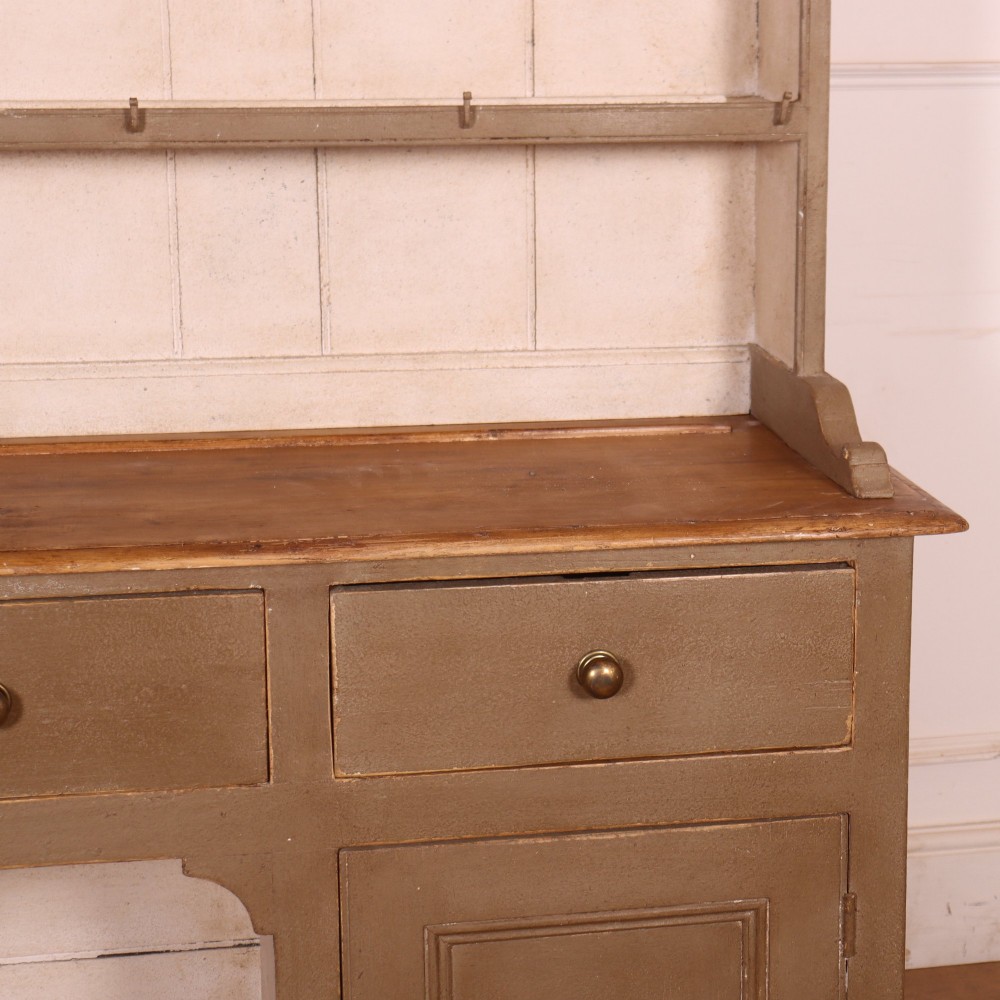Welsh Painted Dog Kennel Dresser View V
