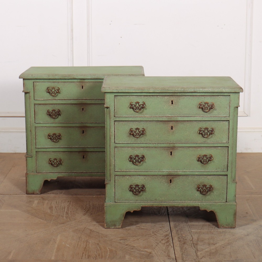Pair of Georgian Style Bedside Chests