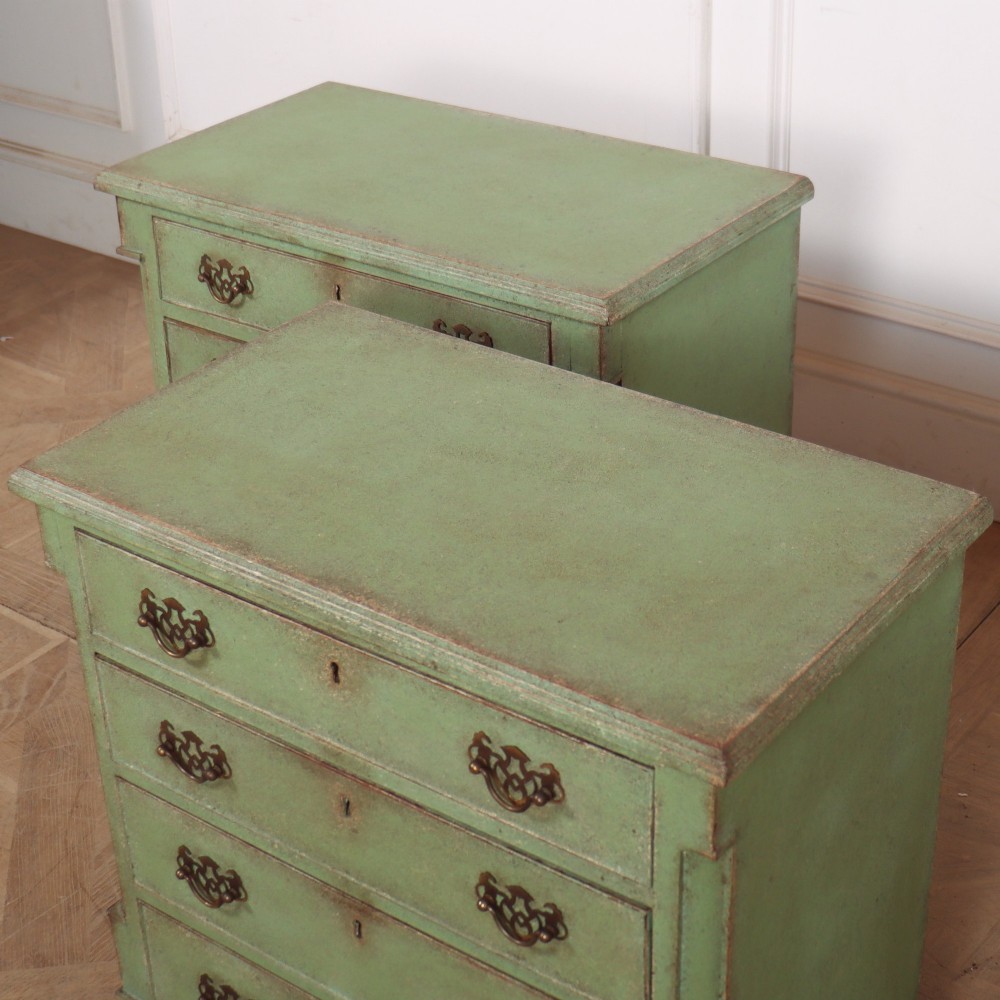 Pair of Georgian Style Bedside Chests View VIII