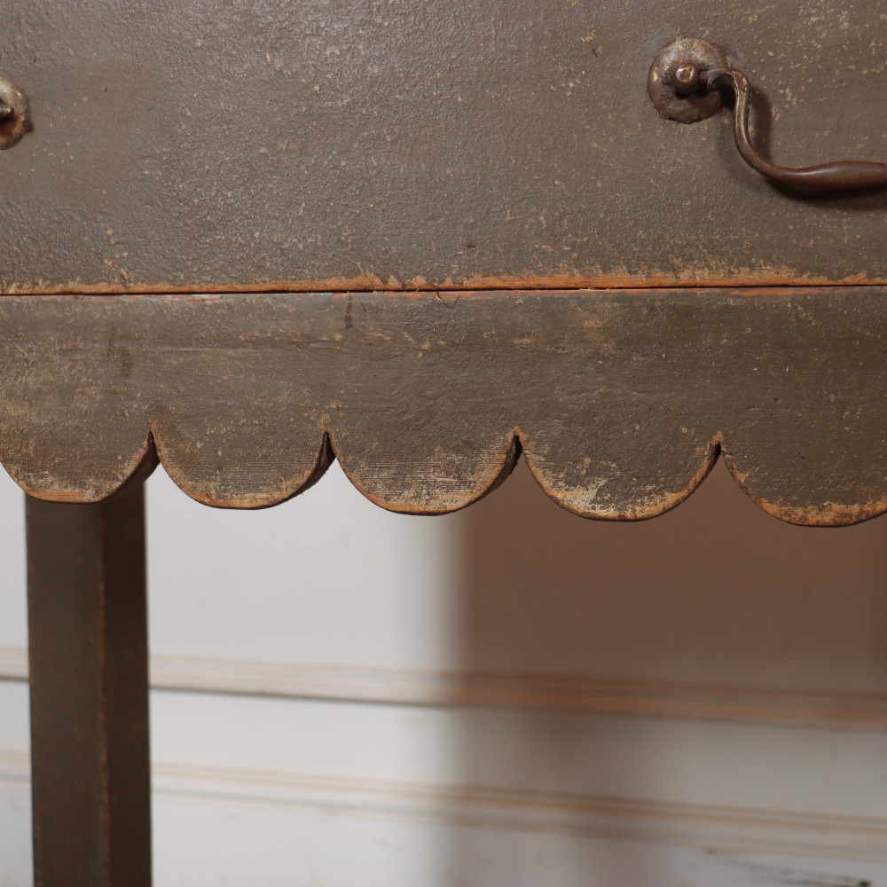 19th Century Painted Potboard Dresser Base View VIII