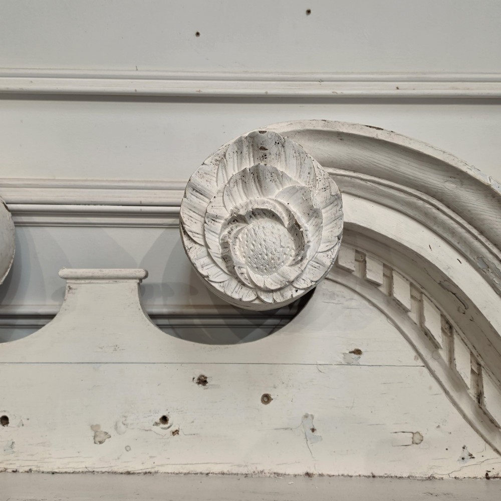 Large 19th C Overdoor Pediment View IV