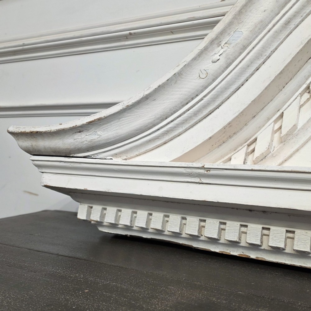 Large 19th C Overdoor Pediment View VII