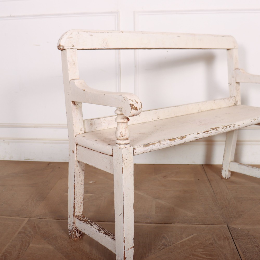 Scottish Original Painted Bench View II