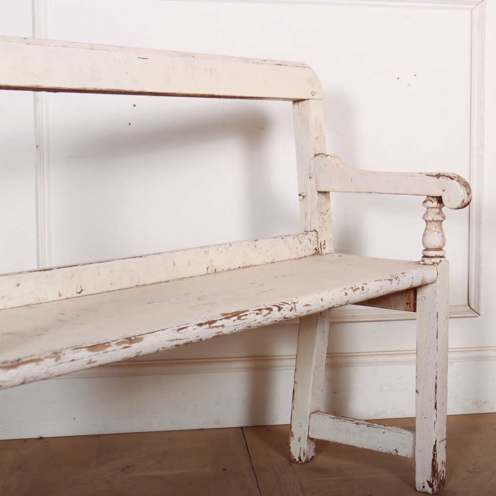 Scottish Original Painted Bench View IV
