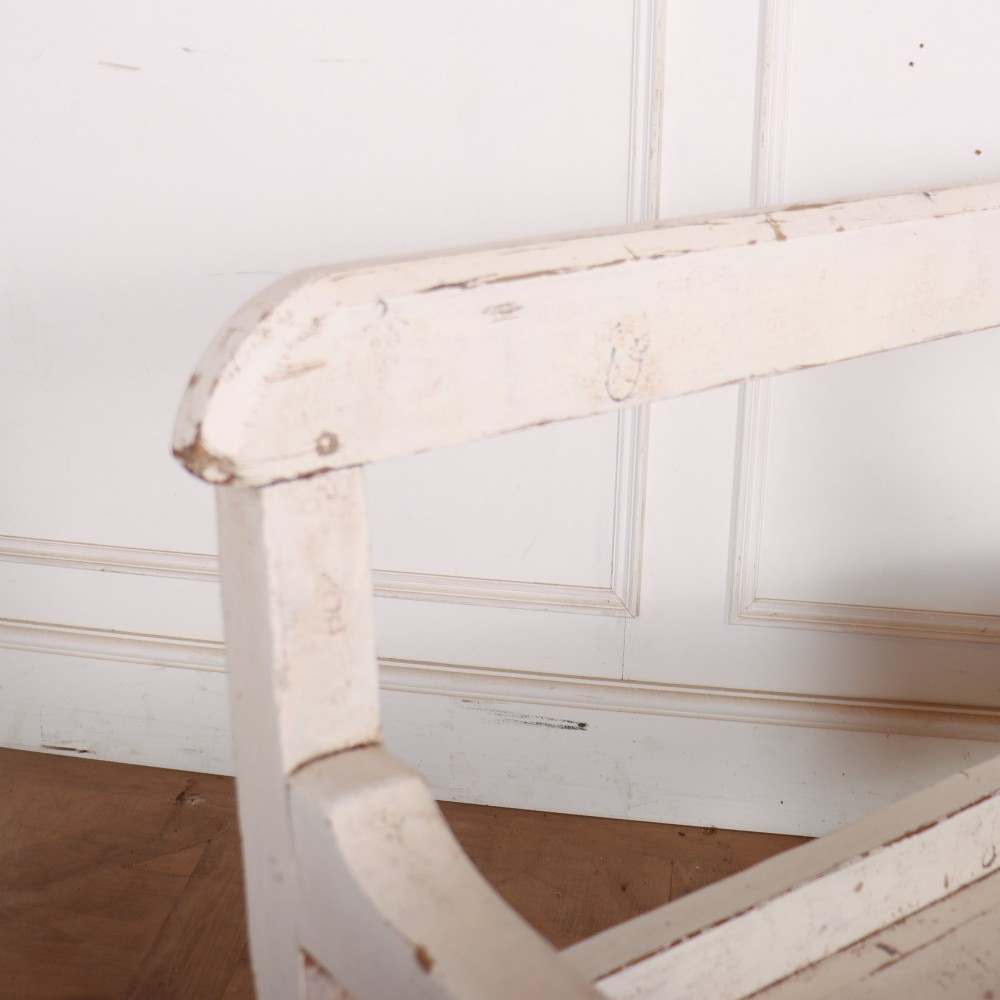 Scottish Original Painted Bench View V