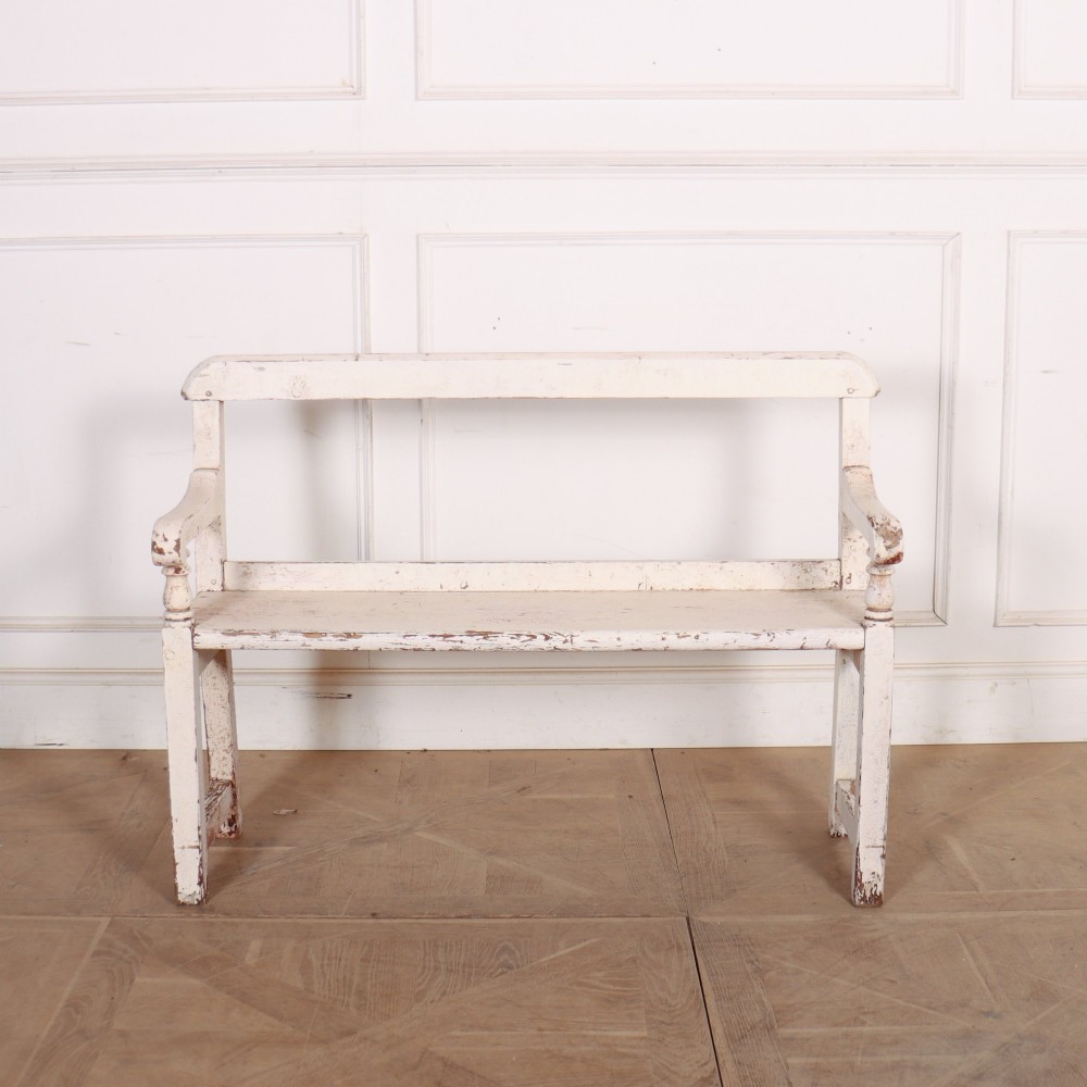 Scottish Original Painted Bench View VI