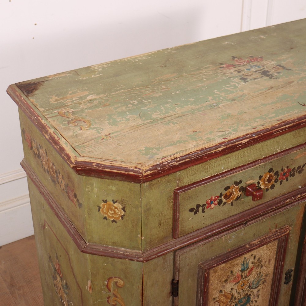 Original Painted Scandinavian Buffet View VIII