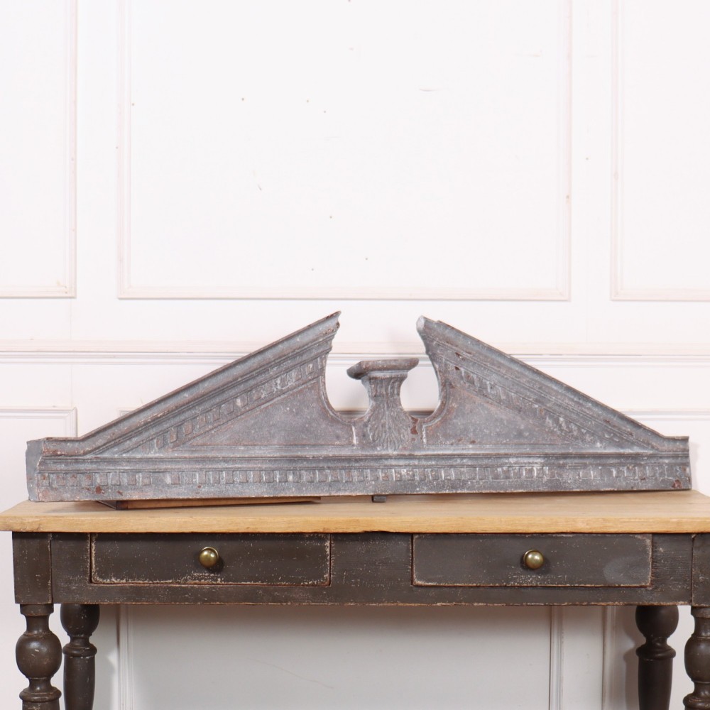Large 19th C Overdoor Pediment