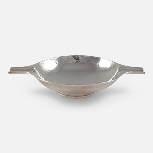 Scottish Sterling Silver Ashtray - William Robb
