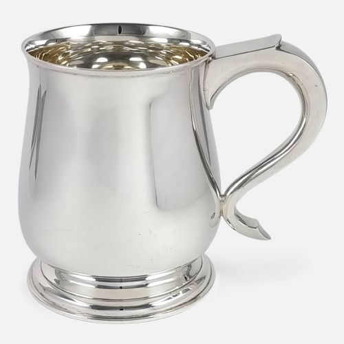 Sterling Silver Mug - Wakely & Wheeler - 1936