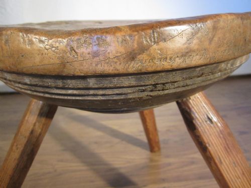 PRIMITIVE STOOL - ADDITIONAL PHOTO 7