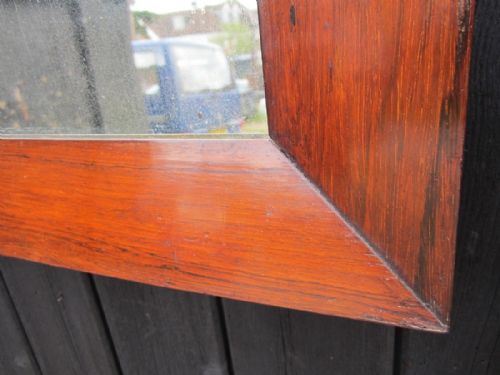 ANTIQUE REGENCY ROSEWOOD MIRROR - ADDITIONAL PHOTO 2