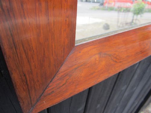 ANTIQUE REGENCY ROSEWOOD MIRROR - ADDITIONAL PHOTO 4
