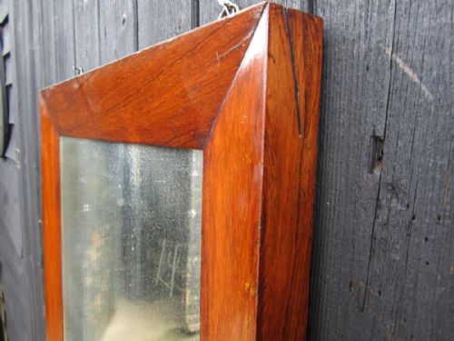 ANTIQUE REGENCY ROSEWOOD MIRROR - ADDITIONAL PHOTO 6