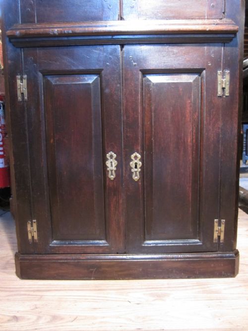 18TH CENTURY OAK CORNER CUPBOARD - ADDITIONAL PHOTO 4