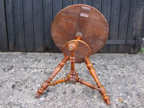 EARLY 19TH CENTURY TURNERS CRICKET TABLE - ADDITIONAL PHOTO 9