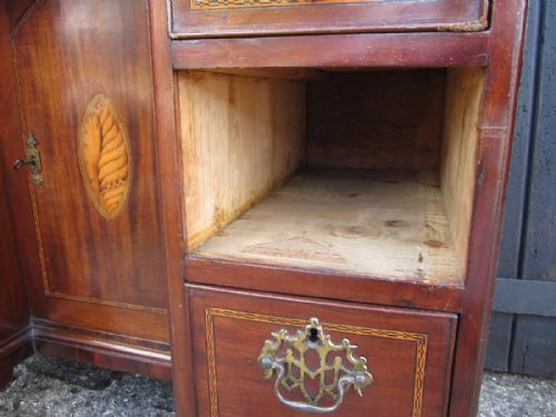 ANTIQUE MAHOGANY DESKDRESSING TABLE - ADDITIONAL PHOTO 6