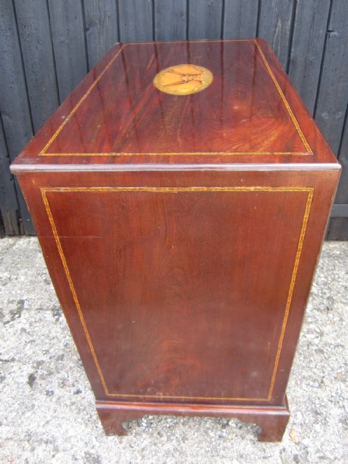 ANTIQUE MAHOGANY DESKDRESSING TABLE - ADDITIONAL PHOTO 9