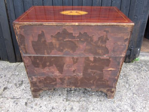 ANTIQUE MAHOGANY DESKDRESSING TABLE - ADDITIONAL PHOTO 10