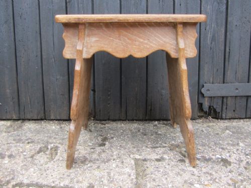 OAK BOARDED STOOL - ADDITIONAL PHOTO 2