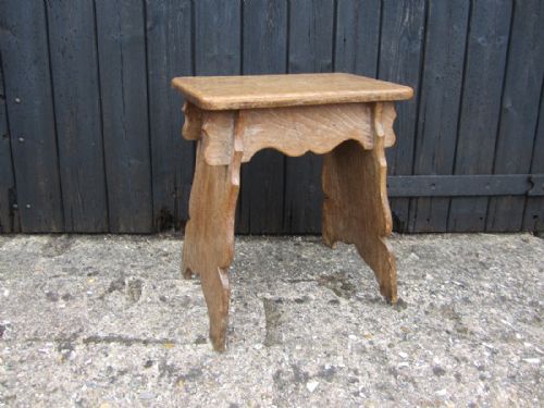 OAK BOARDED STOOL - ADDITIONAL PHOTO 4