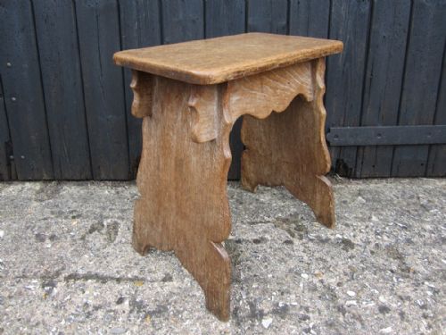 OAK BOARDED STOOL - ADDITIONAL PHOTO 5