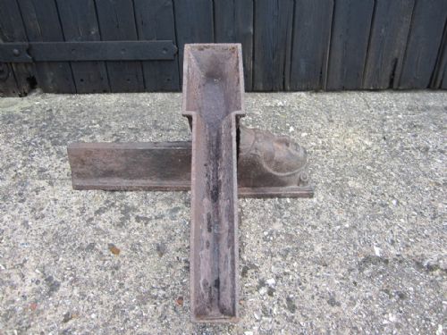 ANTIQUE IRON FIRE DOGS - ADDITIONAL PHOTO 6