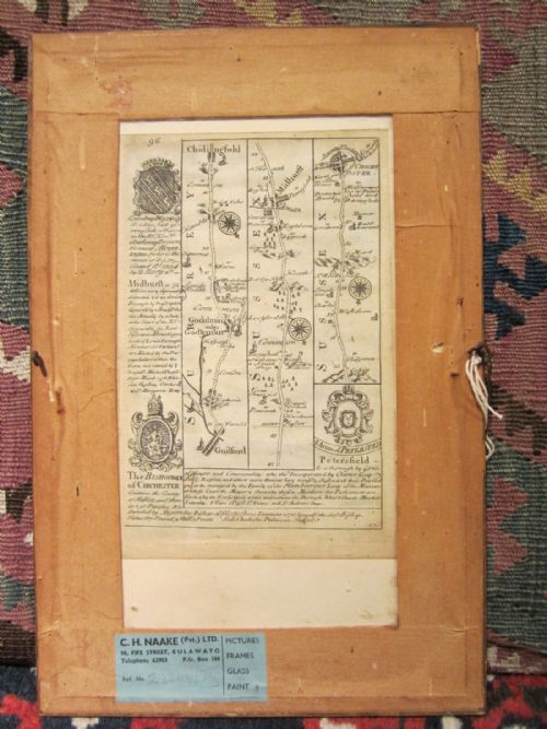 ANTIQUE MAP OF SURREY - ADDITIONAL PHOTO 5