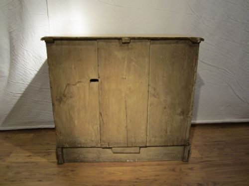 ANTIQUE PINE SMALL CHEST OF DRAWERS - ADDITIONAL PHOTO 7