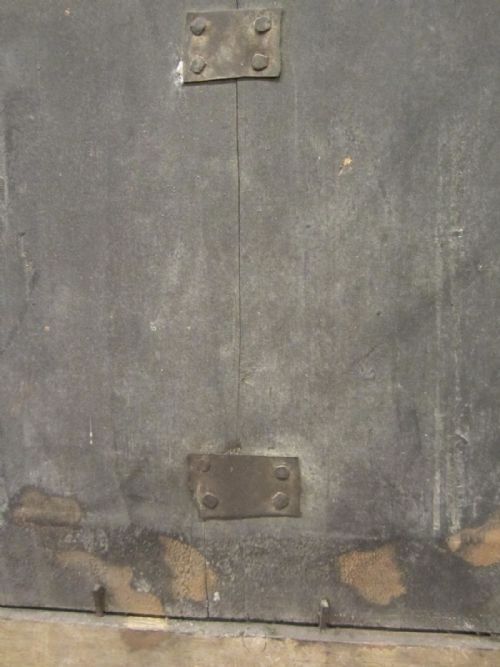 PRIMITIVE ANTIQUE OIL PAINTING - ADDITIONAL PHOTO 5