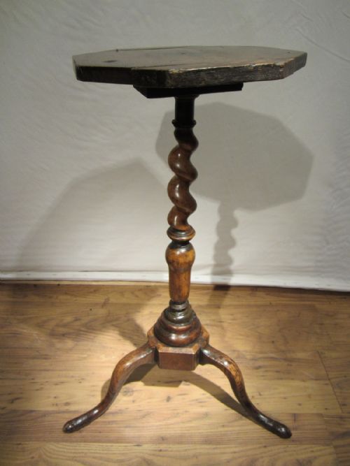 tripod tablecandle stand - CATEGORY: ANTIQUE TABLES - DATED 19TH CENTURY