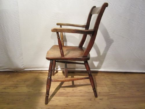 ANTIQUE KITCHEN ARMCHAIR - ADDITIONAL PHOTO 1