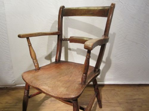 ANTIQUE KITCHEN ARMCHAIR - ADDITIONAL PHOTO 2