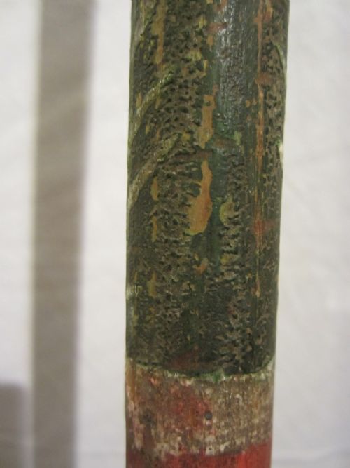 ANTIQUE TIBETAN TEMPLE POLES - ADDITIONAL PHOTO 4