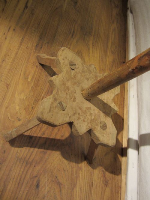 ANTIQUE TIBETAN TEMPLE POLES - ADDITIONAL PHOTO 7