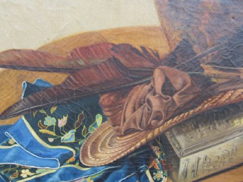 STILL LIFE OIL PAINTING - ADDITIONAL PHOTO 2