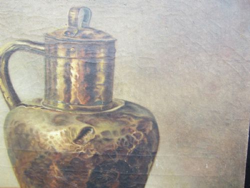 STILL LIFE OIL PAINTING - ADDITIONAL PHOTO 4