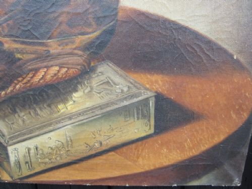 STILL LIFE OIL PAINTING - ADDITIONAL PHOTO 5