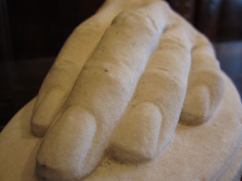 ANTIQUE MARBLE SULPTURE - ADDITIONAL PHOTO 3