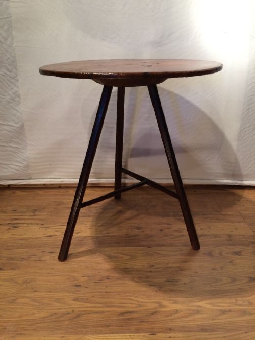antique primitive cricket table - CATEGORY: ANTIQUE TABLES - DATED 18TH CENTURY