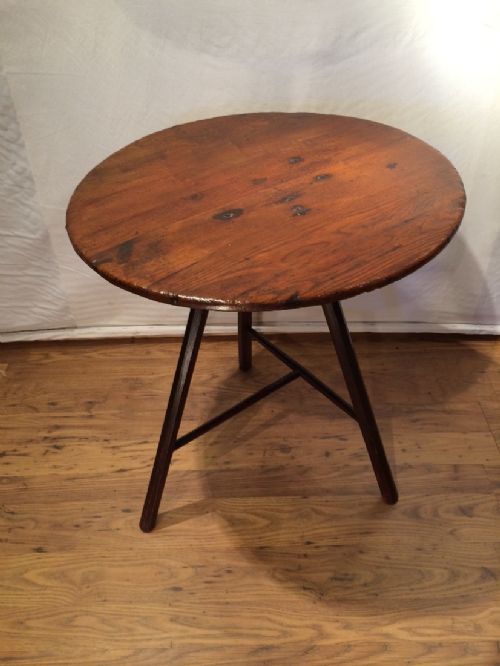 ANTIQUE PRIMITIVE CRICKET TABLE - ADDITIONAL PHOTO 6