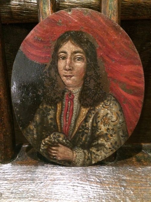 antique oil portrait painting - CATEGORY: ANTIQUE ART - DATED 17TH CENTURY